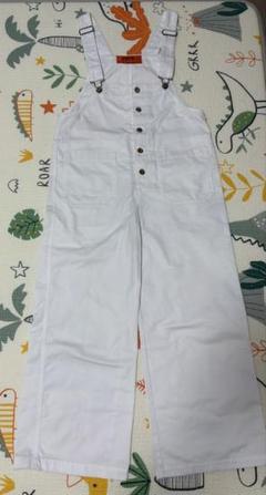 UNIVERSAL OVERALL ユニバーサルオーバーオール　ホワイト　美品