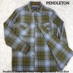 美品✨　Pendleton ボードシャツ ヴィンテージ ウールシャツ