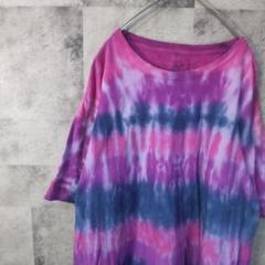 フルーツオブザルーム半袖TシャツUS古着ビッグオーバーパープルXL　A10,48