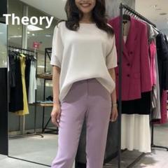 極美品　Theory　洗える　オーバーサイズブラウス　ドルマンスリーブ　XL 極美品 Theory 洗える オーバーサイズブラウス ドルマンスリーブ
