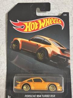 ホットウィール PORSHCHE 934 5 STH ホットウィール・ポルシェ934．5はブラックバードを思わす