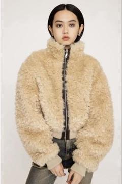 SLY - 新品　SLY スライ　ブルゾン　ファーコート　CURLY BOA CROP 2025年最新】CURLY boa cropの人気アイテム - メルカリ