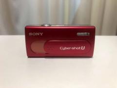 SONY ソニー Cyber-shotU DSC-U40デジタルスチールカメラ赤