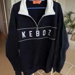 Keboz スウェットコラボ トレーナー ブラック Amazon.co.jp: keboz トレーナー フロクラブ コムドットゆうた
