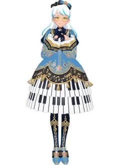 プリマジ　ドレッシーピアノブルー　フルコーデ　アイプリバース