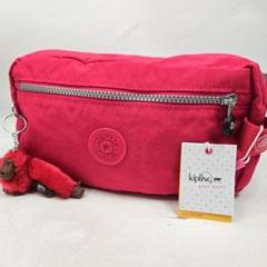 タグ付き未使用 Kipling セカンドバッグ キーホルダー付き 猿