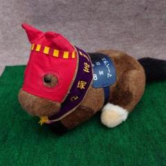 時計　ぬいぐるみ　ビワハヤヒデ　マーベラスクラウン　ヒシアマゾン　AVANTI Yahoo!オークション -「ビワハヤヒデ」(ぬいぐるみ) (競馬)の