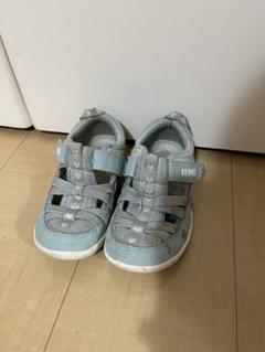 イフミー　ウォーターシューズ　水色　18cm