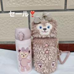 セール❣️上海ディズニー シェリーメイステンレスふわふわ水筒