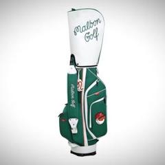 即日発送 マルボンゴルフ キャディバッグ malbon golf バック 緑色