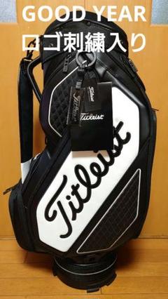 スーパーセール 半額タイムセール ◇値下げ☆希少新品 Titleist キャディバッグ/GOOD YEARロゴ入り ゴルフバッグ・キャディバッグ