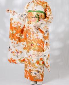 ≪美品≫正絹振袖9点フルセット【486】【160cm~170cmの方用】