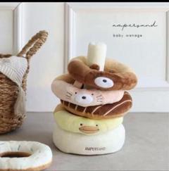 AMPERSAND 輪投げ　布製ラトル　ベビーおもちゃ　動物　ドーナツリングトイ