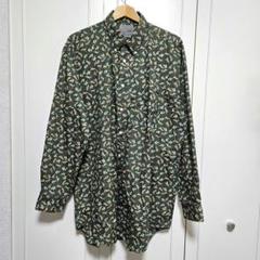 ふぁんふる メンズ 長袖シャツ ワイシャツ 柄シャツ  鳥 5号 XSのサムネイル