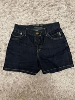 BURBERRY ブルーレーベル デニムショートパンツ 36 ☆美品☆ BURBERRY BLUE LABEL - BURBERRY BLUE LABEL バーバリーブルー