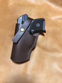 S&Wオート用　実物ヒップホルスター　ブラウン　右用　中古品 GURKHA(グルカ) / ホルスター