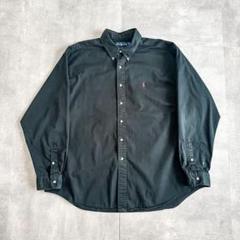 90s Ralph Lauren BLAKE ブラック 黒 ボタンダウンシャツ