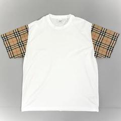 未使用 バーバリー ノバチェック Tシャツ 半袖 ストレッチ 4