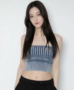 新品未使用】MELT THE LADY rib tube tops