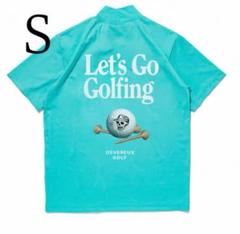 DEVEREUX GOLF Sサイズ モックネック オーバーサイズTシャツ