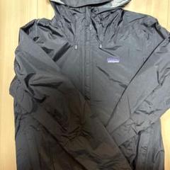 Patagonia フード付きジャケット 黒 Mサイズ - メルカリ