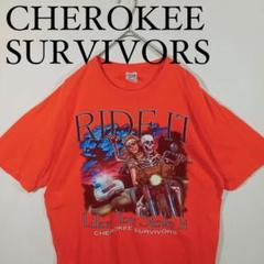 CHEROKEE SURVIVORS グラフィックTシャツ ハーレー　バイク