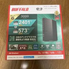 BUFFALO WSR-3000AXP/D8K Wi-Fi 6ルーター
