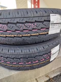 【送料込】ブリヂストン2025年製新品未使用サマータイヤ195/80R15 4本 BRIDGESTONE 【当日出荷可】＜2025年製＞ V600 195/80R15 107