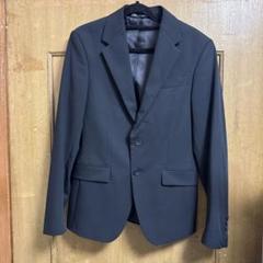 【美品】　ZARA ザラ　スーツ　スリーピース　セットアップ　ネイビー　Lサイズ ZARA - 美品! ZARA ザラ セットアップ スーツ ブルー Lサイズの