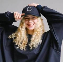 see see New Era 9TWENTY キャップ 黒/オレンジ　シーシー NEW ERA/ニューエラ 9TWENTY ニューヨーク・ヤンキース オレンジ