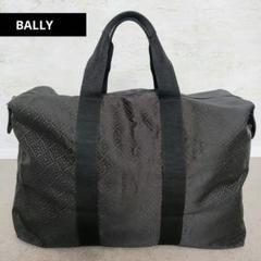 ひ*き様 BALLY　バリー　エンボス　ロゴ　ボストンバック　ブラック 2025年最新】バリー bally ボストンバッグの人気アイテム - メルカリ