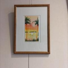 印象派　今井信吾 【ヨットのある風景】肉筆油彩画 印象派 今井信吾 【ヨットのある風景】肉筆油彩画 油彩画