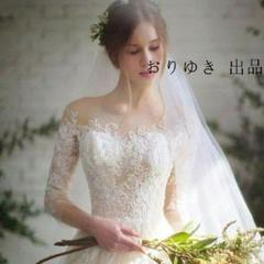FR597 ウェディングドレス エンパイア 二次会ドレス 花嫁ドレスs