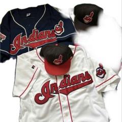 クリーブランド・インディアンス ユニフォーム　XL 練習着 クリーブランド インディアンス】Nike Alternate Replica Team