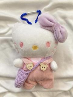 ハローキティ 衣装付きぬいぐるみ カラビナ付き
