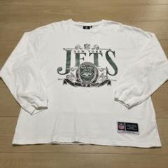 NEW YORK JETS NFL 長袖Tシャツ Lサイズ 白 メンズ用