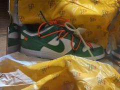 Off-White x NIKE DUNK LOW Pine Green