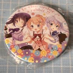 ご注文はうさぎですか？　マリン　缶バッジ　チノ　リゼ　シャロ　３点　新品未開封 ご注文はうさぎですか？ チノ ココア リゼ 特典 缶バッジ Koi