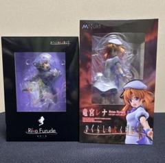 ひぐらしのなく頃に　竜宮レナ　古手梨花　フィギュアセット Amazon | 「」ひぐらしのなく頃に 卒 古手梨花 竜宮レナ 水着