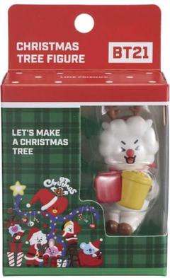 LINEFRIENDS BT21 フィギュア トイ クリスマスツリー RJ
