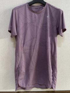 ASICS ピンクパープル トレーニングTシャツ