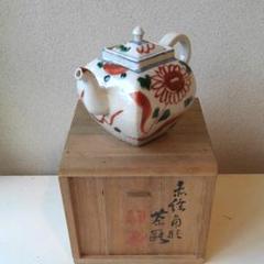 小阿弥　赤絵　角形　茶瓶　急須 m35038229069_1.jpg?1632462982