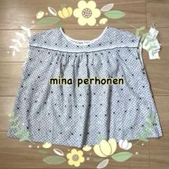 mina ミナペルホネン wind ノースリーブトップス　日本製 X4522 2025年最新】mina perhonen ノースリーブの人気アイテム - メルカリ