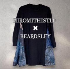 ヒロミシスル HIROMITHISTLE　ビアズリー　藍染風 パッチワーク ヒロミシスル HIROMITHISTLEビアズリー藍染風 パッチワーク