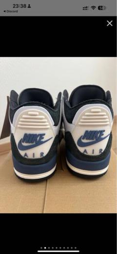 Nike AirJordan 3 ホワイト/ブラック/グレー SIZE:27cmのサムネイル