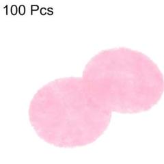 100個入り 丸型 フェルトサークル 10mm クラフトフェルトパッド ピンク