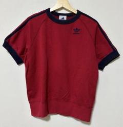 【古着】adidas エンジ色　M-L