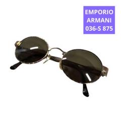 美品 EMPORIO ARMANI 036-S サングラス べっ甲柄 ラウンド
