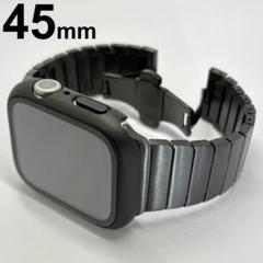 Apple Watch用 バンド&ケース 45mmブラック