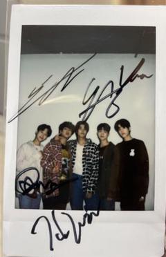 N.Flying 直筆サイン入りチェキ 全メンバー - メルカリ
